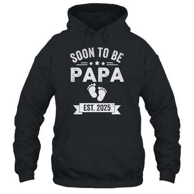 Soon To Be Papa 2025 Fathers Day First Time Papa Shirt & Hoodie | teecentury