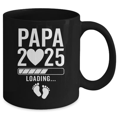Soon To Be Papa 2025 Pregnancy Announcement Loading Mug | teecentury
