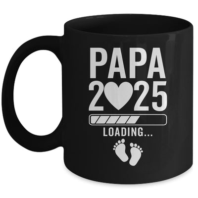 Soon To Be Papa 2025 Pregnancy Announcement Loading Mug | teecentury
