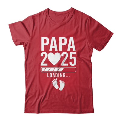 Soon To Be Papa 2025 Pregnancy Announcement Loading Shirt & Hoodie | teecentury