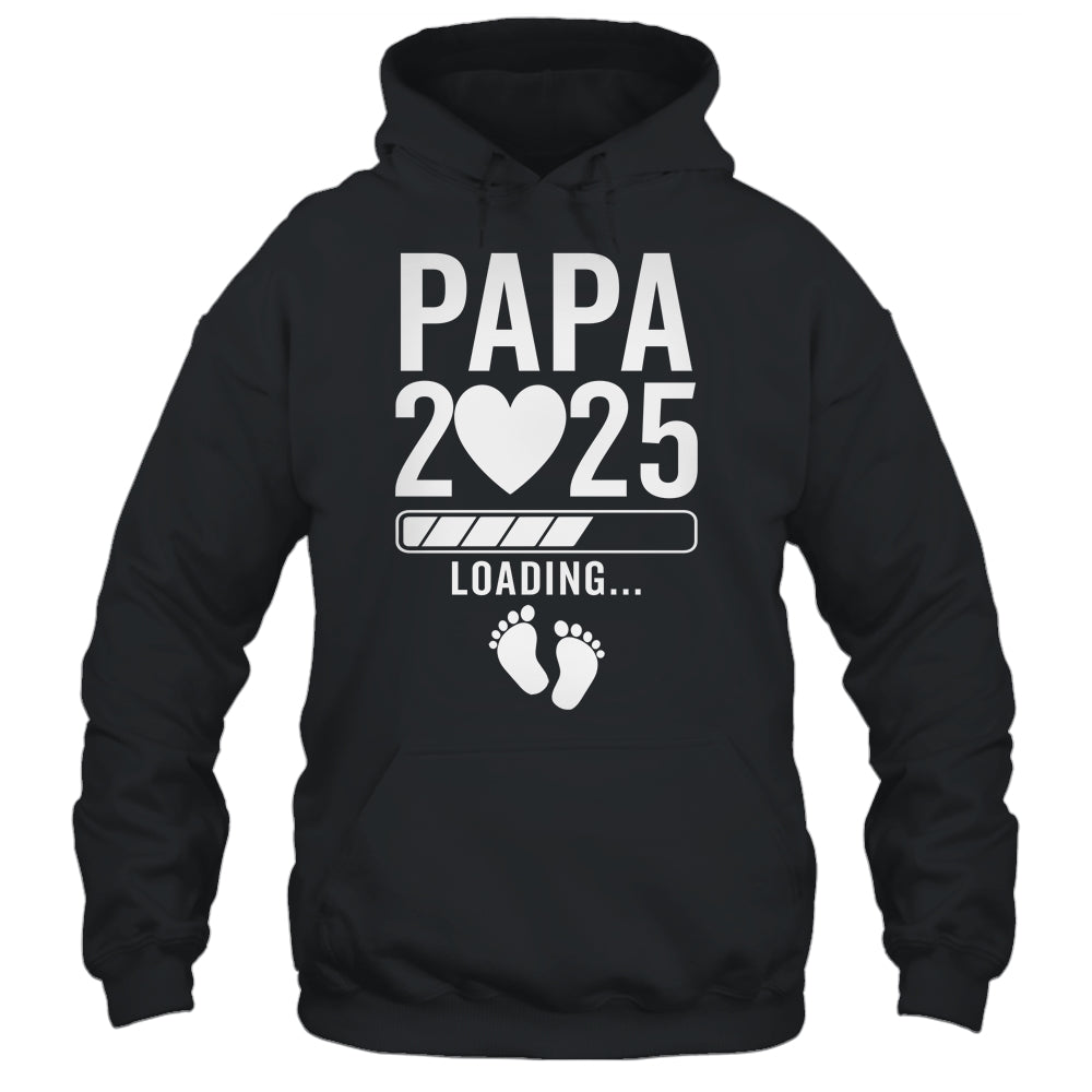 Soon To Be Papa 2025 Pregnancy Announcement Loading Shirt & Hoodie | teecentury