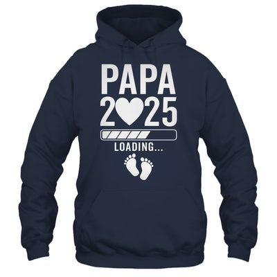 Soon To Be Papa 2025 Pregnancy Announcement Loading Shirt & Hoodie | teecentury