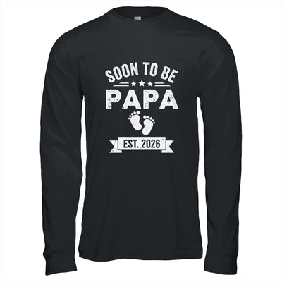 Soon To Be Papa 2026 Fathers Day First Time Papa Shirt & Hoodie | teecentury