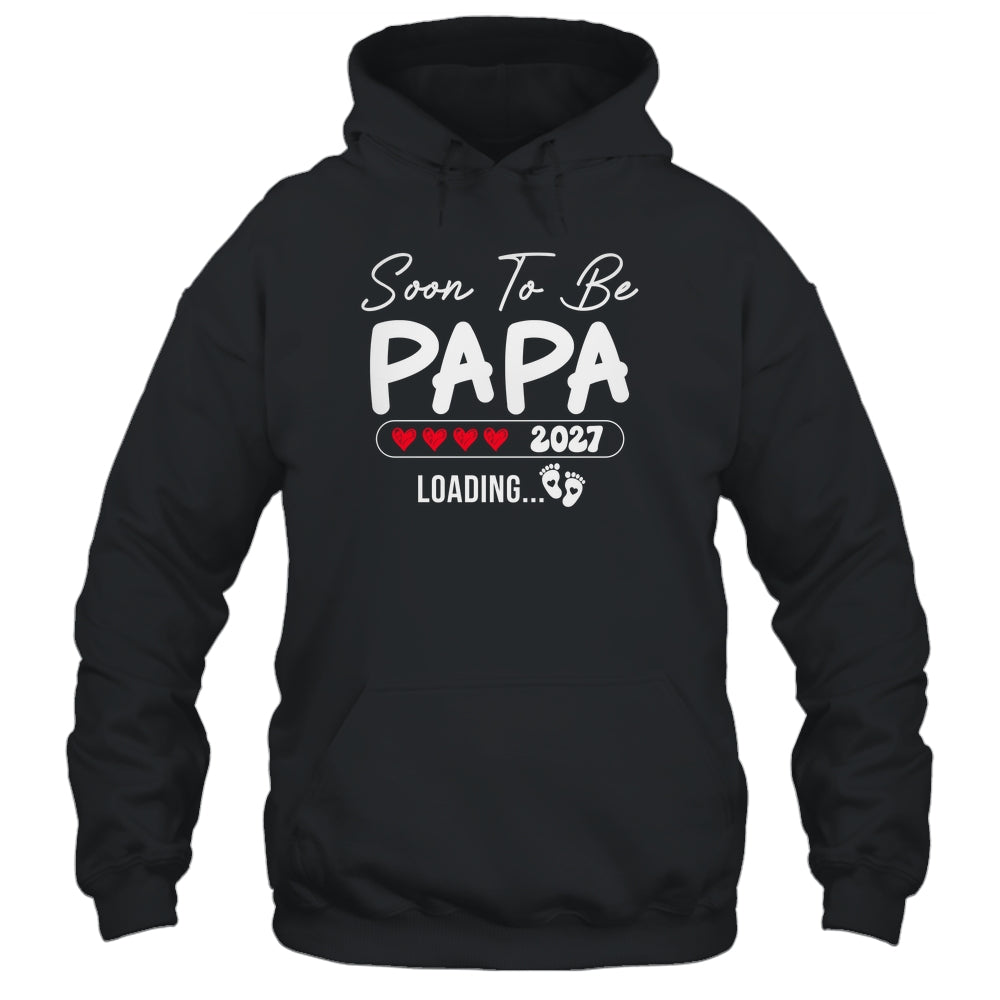 Soon To Be Papa 2027 Loading Promoted To Papa Est 2027 Shirt & Tank Top | teecentury