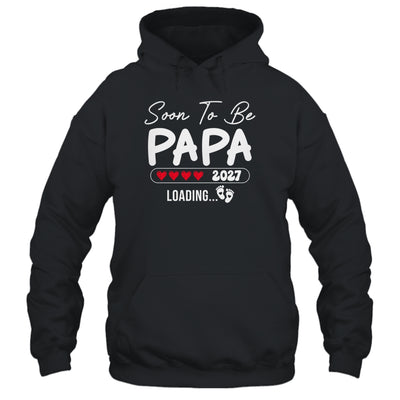 Soon To Be Papa 2027 Loading Promoted To Papa Est 2027 Shirt & Tank Top | teecentury