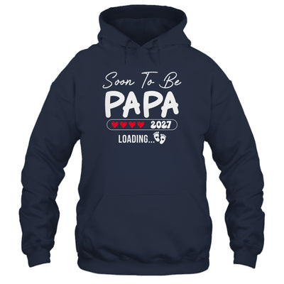 Soon To Be Papa 2027 Loading Promoted To Papa Est 2027 Shirt & Tank Top | teecentury