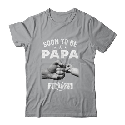 Soon To Be Papa Est 2025 Fathers Day First Time New Papa Shirt & Hoodie | teecentury