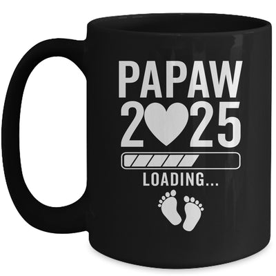 Soon To Be Papaw 2025 Pregnancy Announcement Loading Mug | teecentury