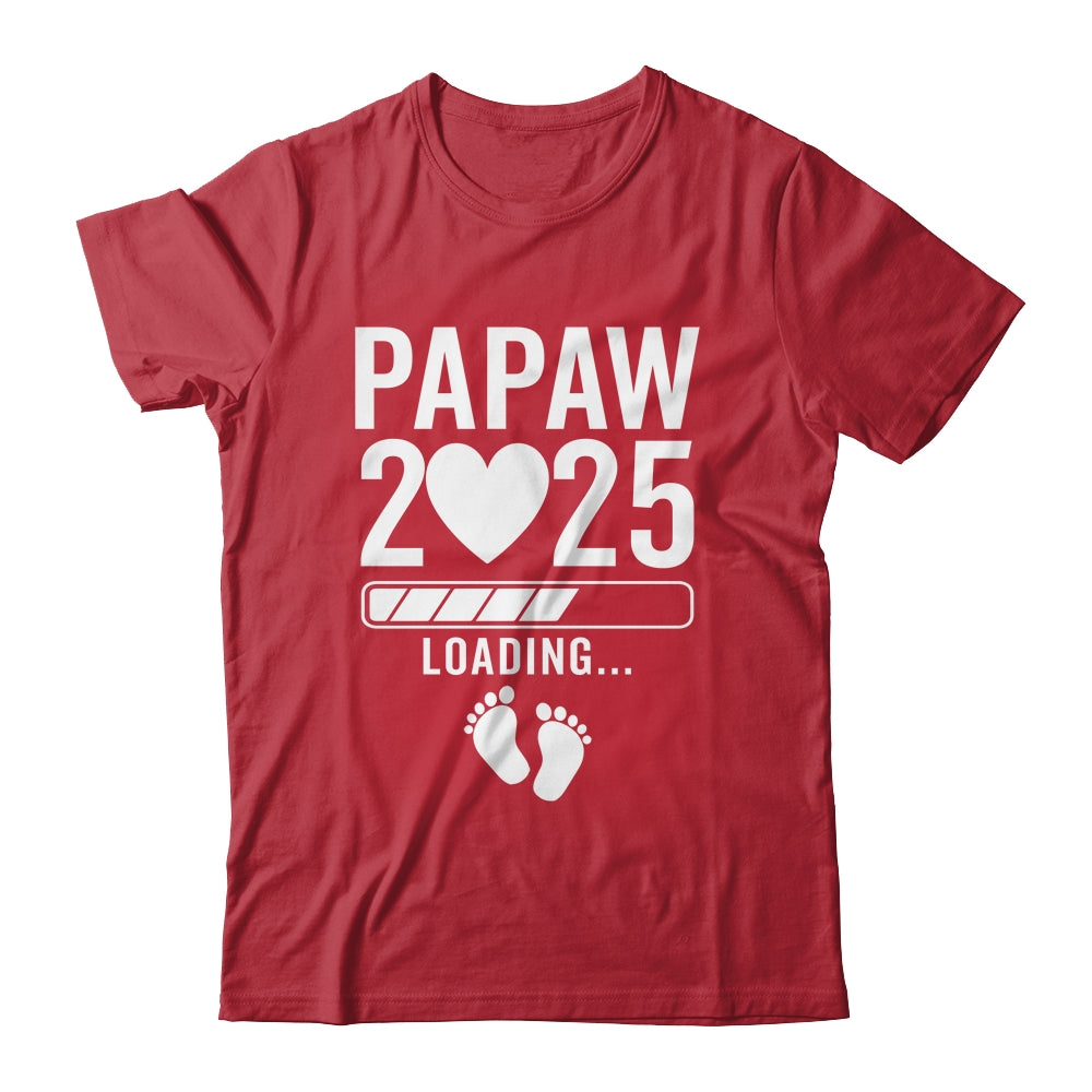 Soon To Be Papaw 2025 Pregnancy Announcement Loading Shirt & Hoodie | teecentury