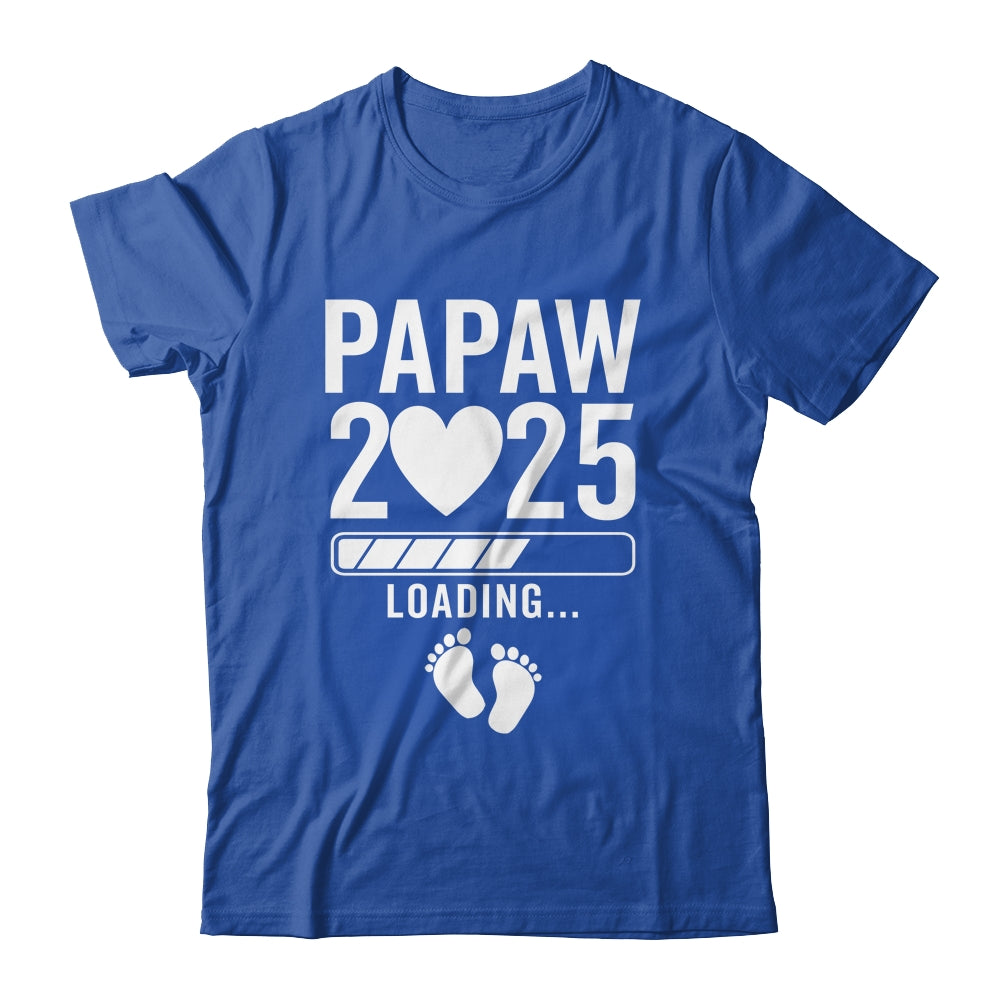 Soon To Be Papaw 2025 Pregnancy Announcement Loading Shirt & Hoodie | teecentury