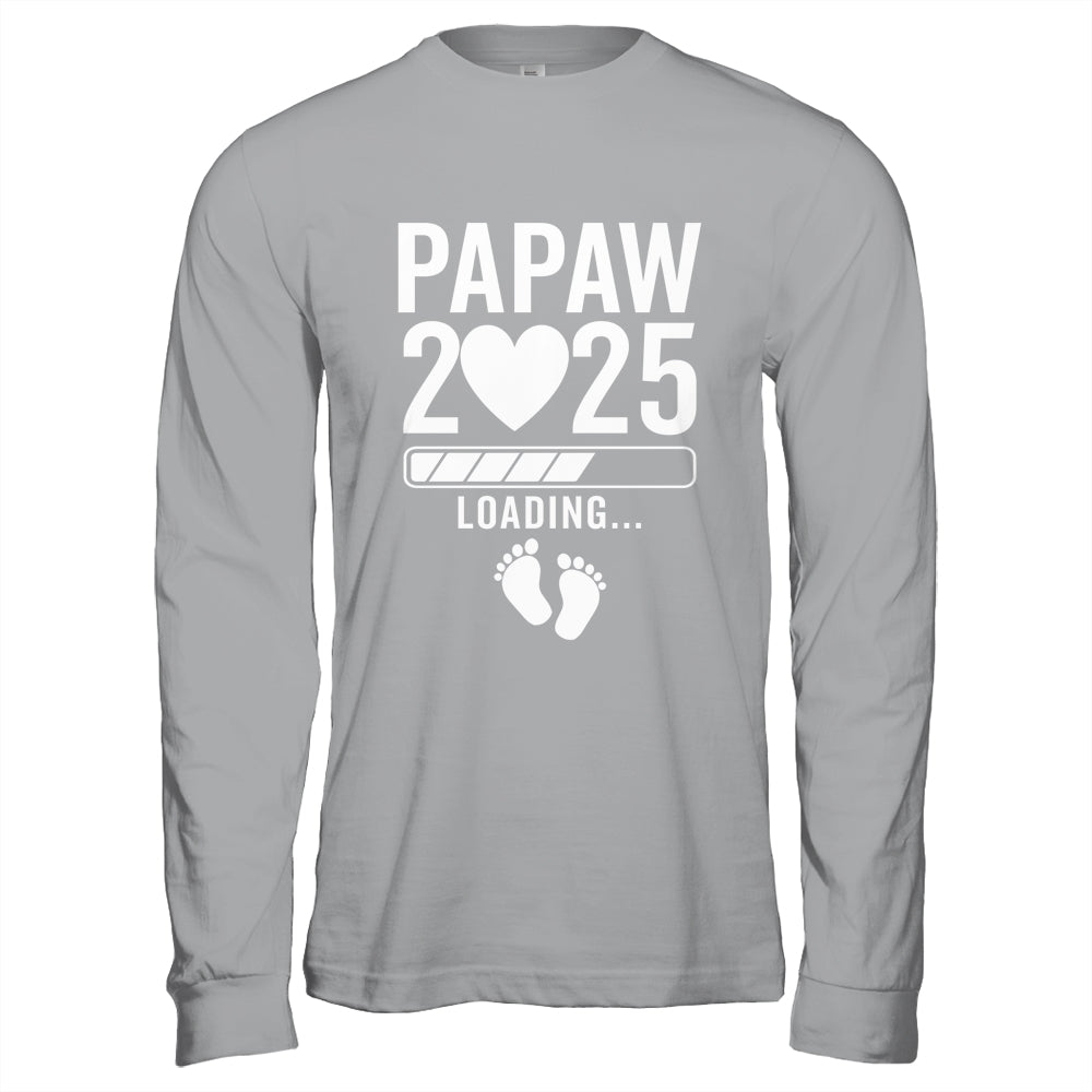 Soon To Be Papaw 2025 Pregnancy Announcement Loading Shirt & Hoodie | teecentury