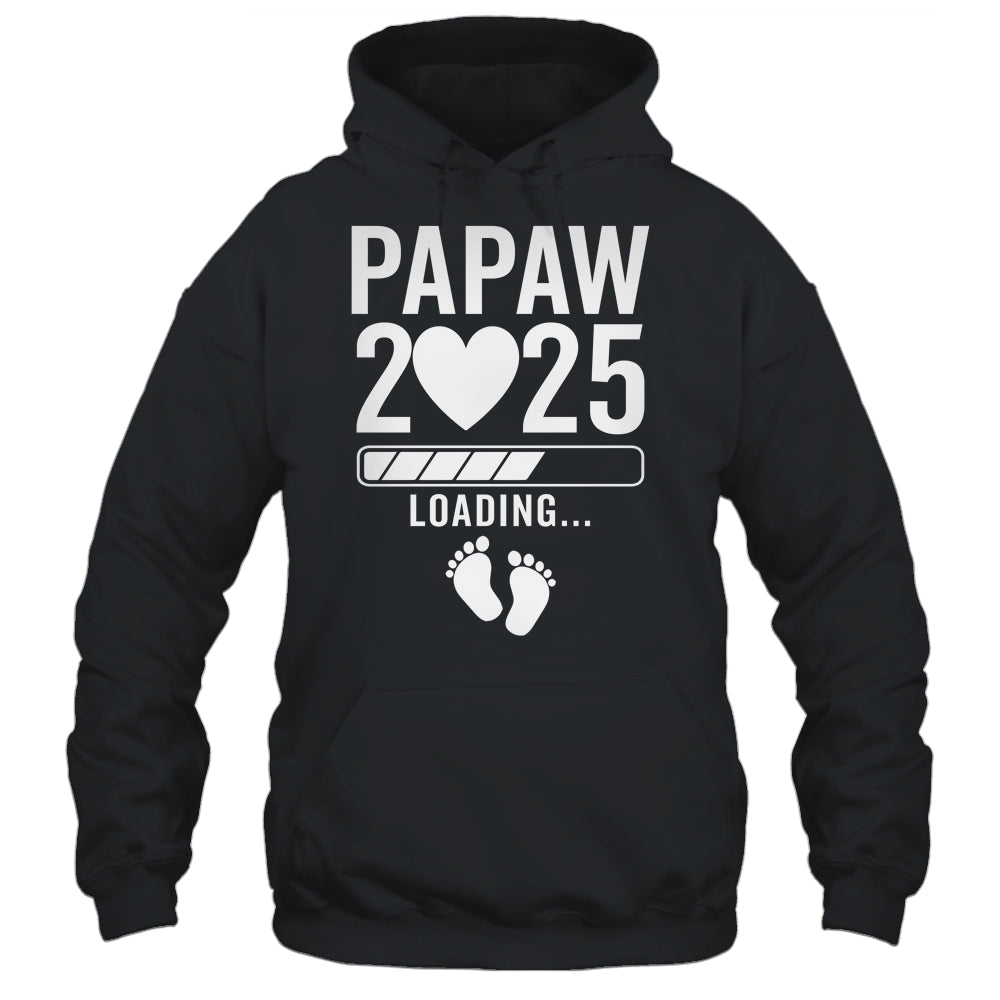Soon To Be Papaw 2025 Pregnancy Announcement Loading Shirt & Hoodie | teecentury