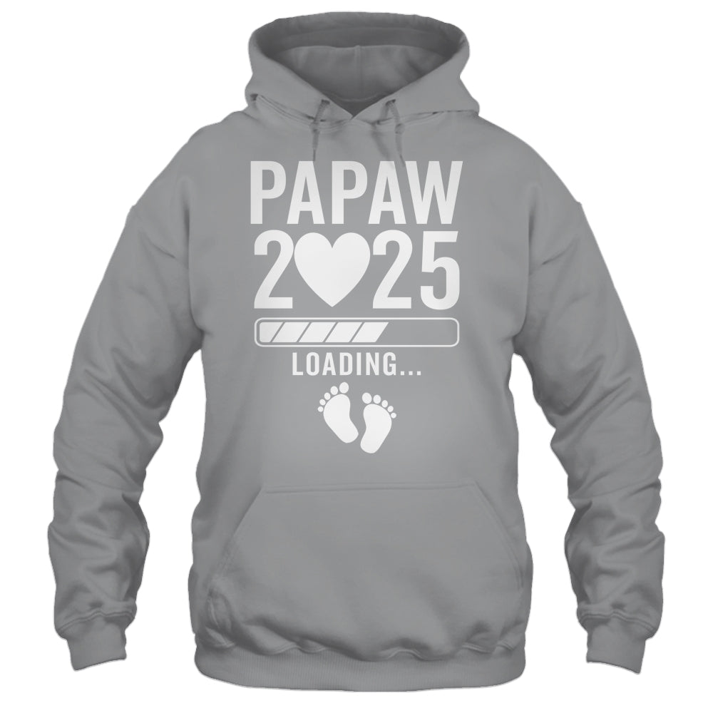 Soon To Be Papaw 2025 Pregnancy Announcement Loading Shirt & Hoodie | teecentury