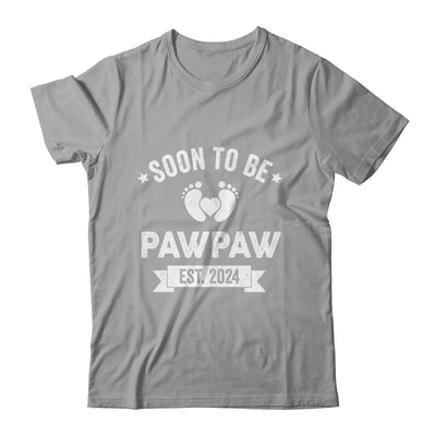 Soon To Be Pawpaw 2024 Fathers Day First Time Pawpaw Shirt & Hoodie | teecentury