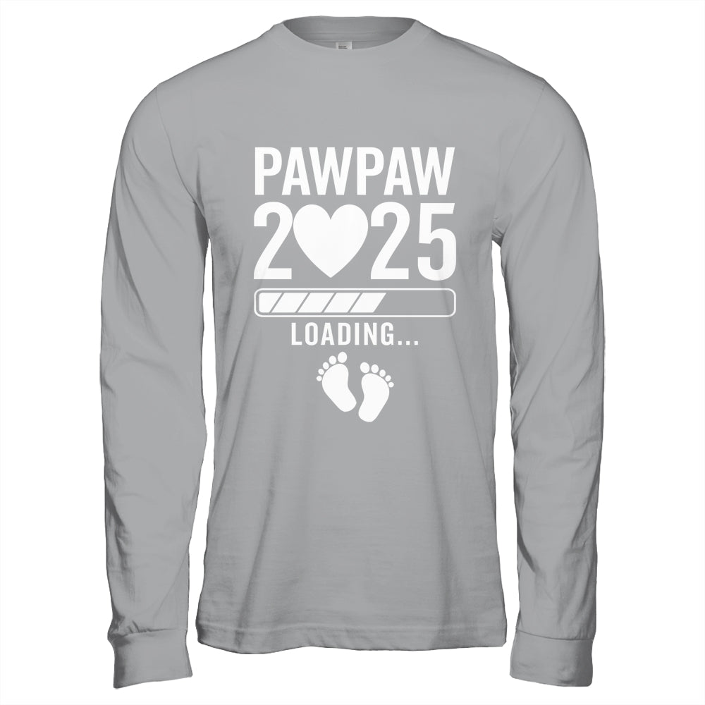 Soon To Be Pawpaw 2025 Pregnancy Announcement Loading Shirt & Hoodie | teecentury
