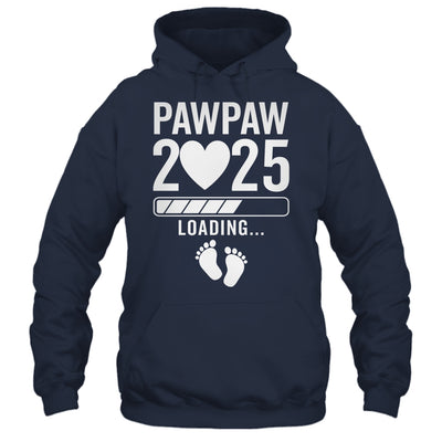 Soon To Be Pawpaw 2025 Pregnancy Announcement Loading Shirt & Hoodie | teecentury