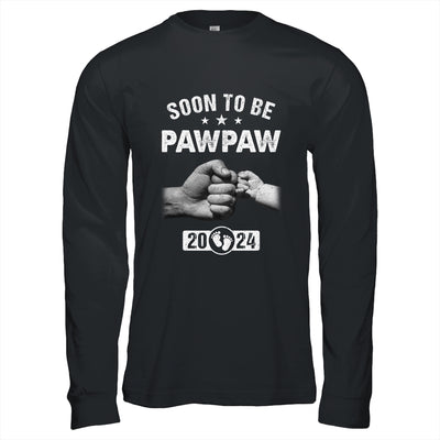 Soon To Be Pawpaw Est 2024 Fathers Day First Time New Shirt & Hoodie | teecentury