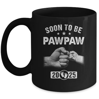 Soon To Be Pawpaw Est 2025 Fathers Day First Time New Mug | teecentury