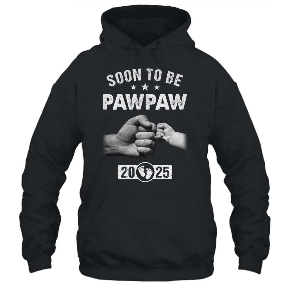 Soon To Be Pawpaw Est 2025 Fathers Day First Time New Shirt & Hoodie | teecentury