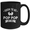 Soon To Be Pop Pop 2024 Fathers Day First Time Pop Pop Mug | teecentury