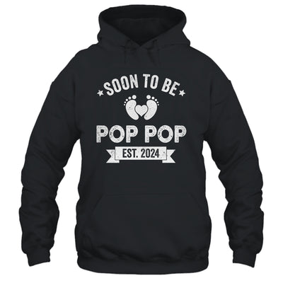 Soon To Be Pop Pop 2024 Fathers Day First Time Pop Pop Shirt & Hoodie | teecentury