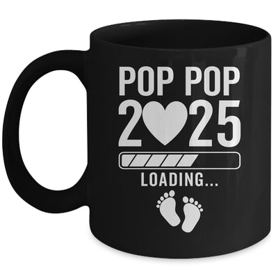 Soon To Be Pop Pop 2025 Pregnancy Announcement Loading Mug | teecentury
