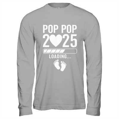 Soon To Be Pop Pop 2025 Pregnancy Announcement Loading Shirt & Hoodie | teecentury