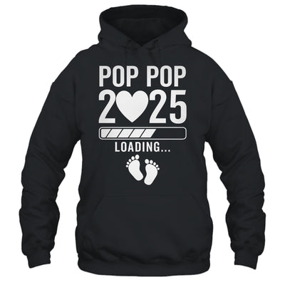 Soon To Be Pop Pop 2025 Pregnancy Announcement Loading Shirt & Hoodie | teecentury