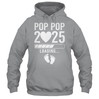 Soon To Be Pop Pop 2025 Pregnancy Announcement Loading Shirt & Hoodie | teecentury