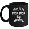 Soon To Be Pop Pop 2026 Fathers Day First Time Pop Pop Mug | teecentury