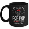 Soon To Be Pop Pop 2026 Loading Pregnancy Announcement Pop Pop Mug | teecentury