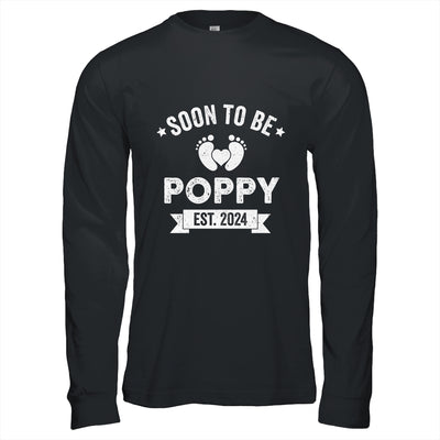Soon To Be Poppy 2024 Fathers Day First Time Poppy Shirt & Hoodie | teecentury