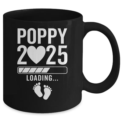 Soon To Be Poppy 2025 Pregnancy Announcement Loading Mug | teecentury
