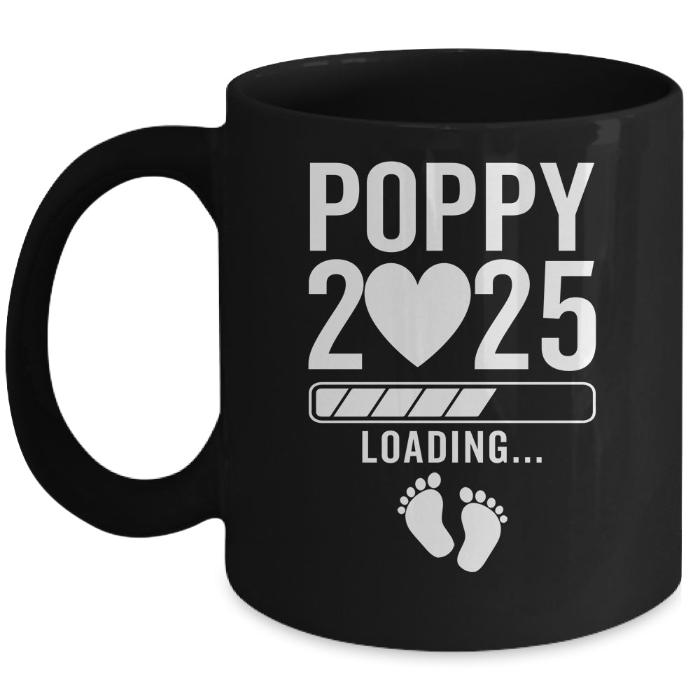 Soon To Be Poppy 2025 Pregnancy Announcement Loading Mug | teecentury
