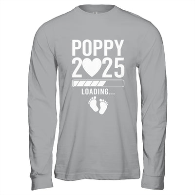 Soon To Be Poppy 2025 Pregnancy Announcement Loading Shirt & Hoodie | teecentury