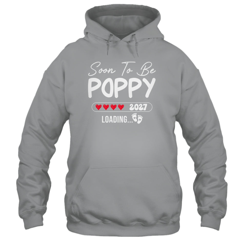 Soon To Be Poppy 2027 Loading Promoted To Poppy Est 2027 Shirt & Tank Top | teecentury