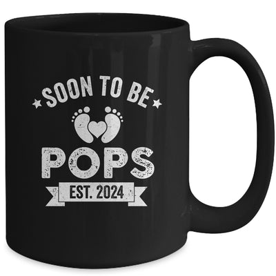 Soon To Be Pops 2024 Fathers Day First Time Pops Mug | teecentury