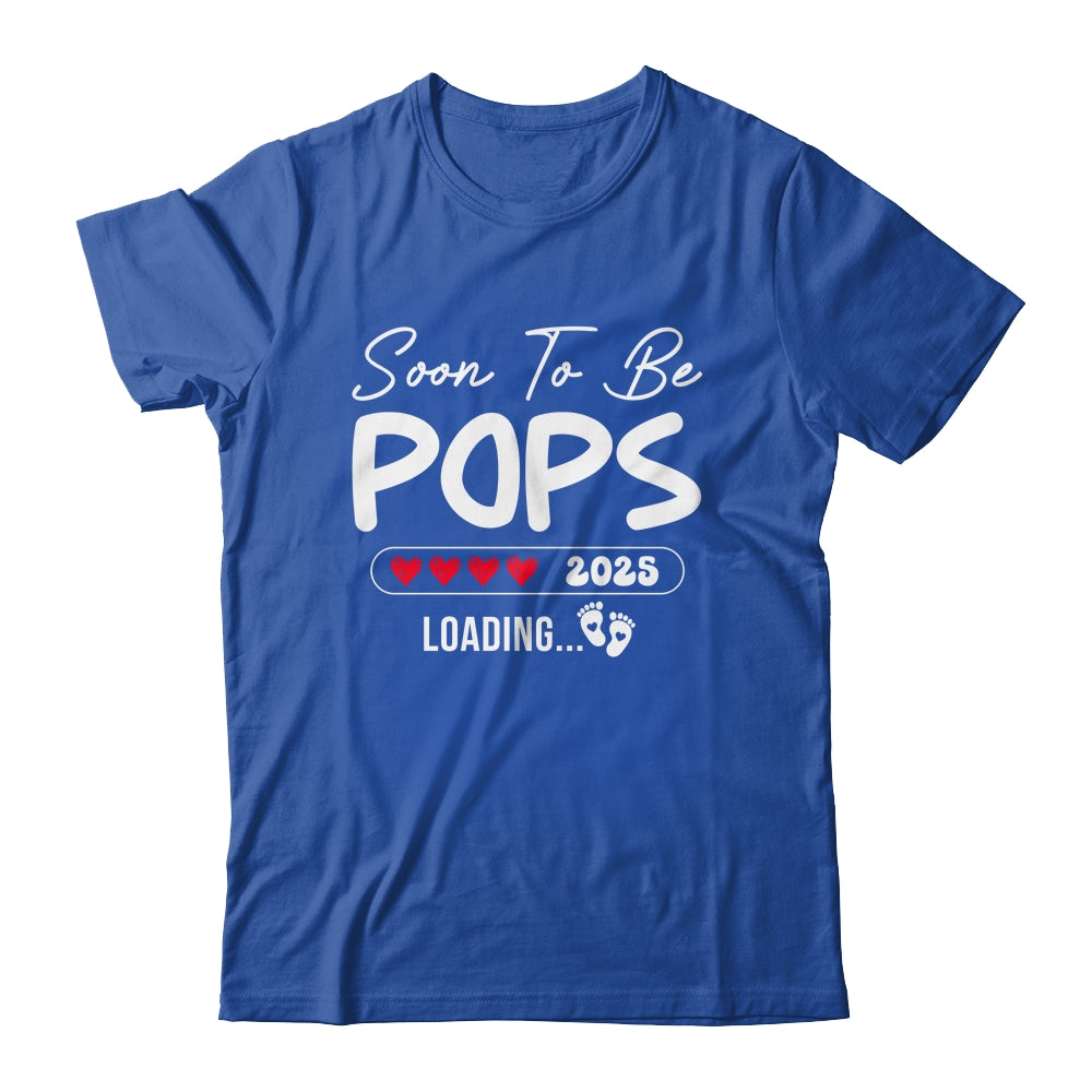 Soon To Be Pops 2025 Loading Promoted To Pops Est 2025 Shirt & Hoodie | teecentury