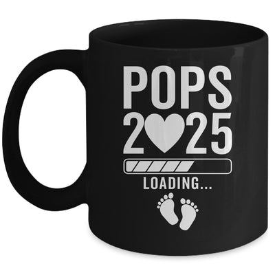 Soon To Be Pops 2025 Pregnancy Announcement Loading Mug | teecentury