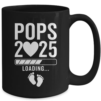 Soon To Be Pops 2025 Pregnancy Announcement Loading Mug | teecentury