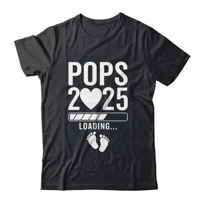 Soon To Be Pops 2025 Pregnancy Announcement Loading Shirt & Hoodie | teecentury