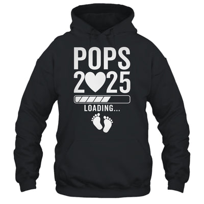 Soon To Be Pops 2025 Pregnancy Announcement Loading Shirt & Hoodie | teecentury