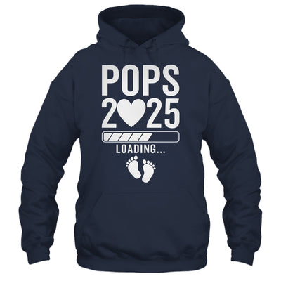 Soon To Be Pops 2025 Pregnancy Announcement Loading Shirt & Hoodie | teecentury