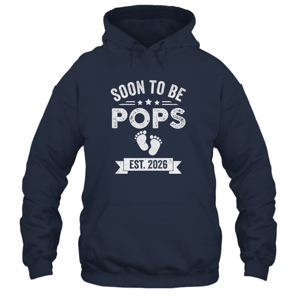 Soon To Be Pops 2026 Fathers Day First Time Pops Shirt & Hoodie | teecentury