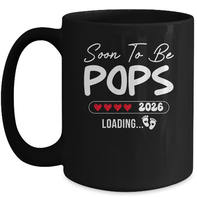 Soon To Be Pops 2026 Loading Promoted To Pops Est 2026 Mug | teecentury