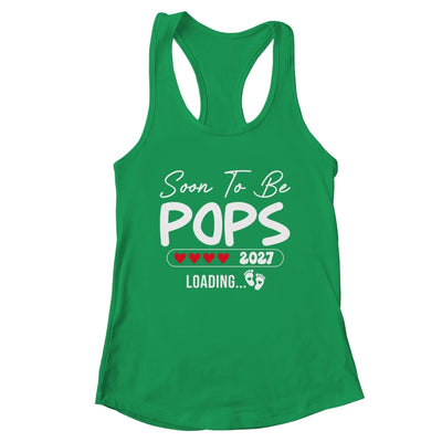 Soon To Be Pops 2027 Loading Promoted To Pops Est 2027 Shirt & Tank Top | teecentury