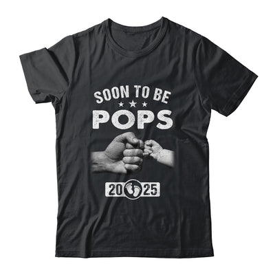 Soon To Be Pops Est 2025 Fathers Day First Time New Pops Shirt & Hoodie | teecentury