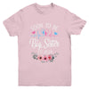 Soon To Be Sister 2024 First Time Pregnancy Announcement Youth Shirt | teecentury