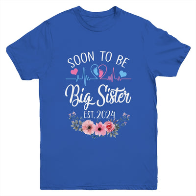 Soon To Be Sister 2024 First Time Pregnancy Announcement Youth Shirt | teecentury