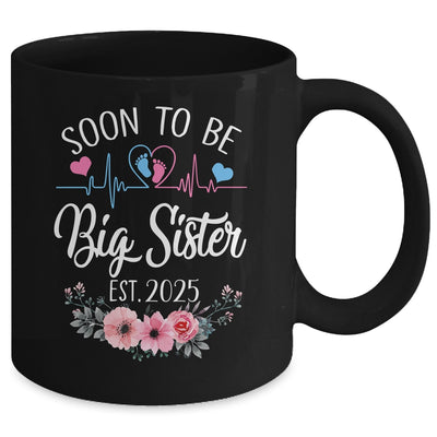 Soon To Be Sister 2025 First Time Pregnancy Announcement Mug | teecentury